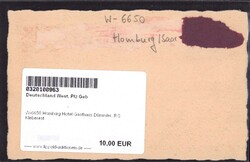 W-6650 Homburg Hotel Gasthaus Dümmler, RS KleberestAutomatically ...