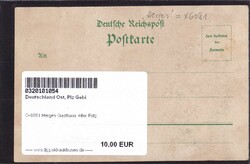 O-6081 Herges Gasthaus Alter Fritz