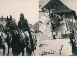 O-9112 Burgstädt Konvolut von 14 Stck. Fotos 600 Jahrfeier