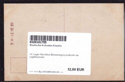 AK Lager Ninoshima Erinnerungsspruchkarte der ...