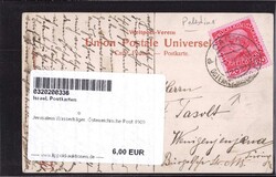 Jerusalem Wasserträger, Österreichische Post 1909