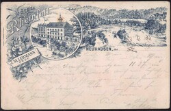 Neuhausen Hotel Rheinfall 1897, ecken best