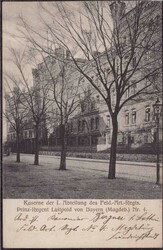 O-3000 Magdeburg Kaserne I. Abtlg. Feld-Art.-Regts Nr. 4 ...