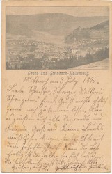 116080: Deutschland Ost, Plz Gebiet O-60, 608- 609 Schmalkalden