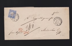 15: Old German States Bavaria - Cancellations and seals