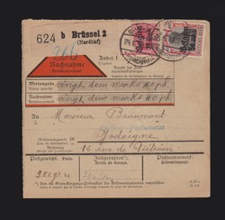 360: German Occupation World War I Belgium