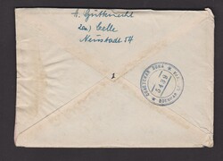 Brief Bizone EF Mi.85wg von Cella nach Brandenburg vom 8.11.1948 ...