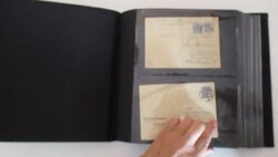 Album mit 69 Briefe und Karten, Ganzsache und Belege Deutschland nach ...