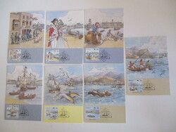 1750: Australie - Cancellations and seals