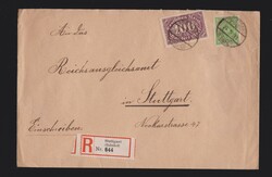 1100100: Deutsches Reich, 1918/23 Inflationsausgaben - Stempel