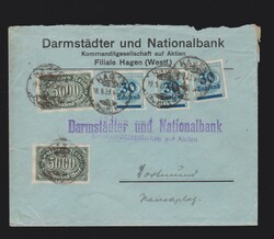 1100100: Deutsches Reich, 1918/23 Inflationsausgaben - Stempel