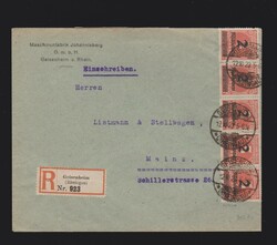 1100100: Deutsches Reich, 1918/23 Inflationsausgaben - Stempel