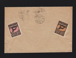 Brief DR Mi.257, 288 per Einschreiben Braunschweig nach Dortmund vom ...