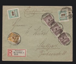 1100100: Deutsches Reich, 1918/23 Inflationsausgaben - Stempel