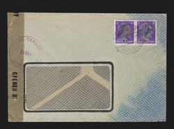 Brief alli. Besetzung DR MeF Mi.785 als Überroller von Gerolzheim ...