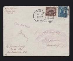 6605105: Edición USA 1922-29 - Cancellations and seals