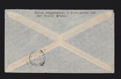 Brief Brasilien Mi.344, 366, 367 per Luftpost mit Luftschiff LZ127 ...