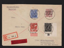 1305: Zona Anglo-Américan - Cancellations and seals