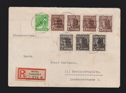 1360: Berlino Ovest - Cancellations and seals