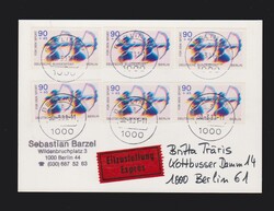 1360: Berlino Ovest - Cancellations and seals
