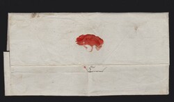 Vorphilabrief mit K1- Stempel „von Ansbach“ nach Köcherstetten ...