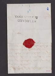 Vorphilabrief mit L2- Stempel Friedland in Mecklenburg nach Stargard ...