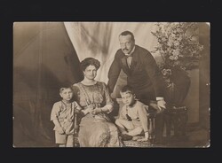 offizielle Festpostkarte (Nr.D) mit Abbildung Großherzogliche ...