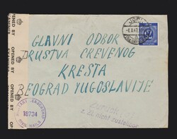 Brief alli. Besetzung EF Mi.934 von Jork bei Hamburg nach Jugoslawien ...