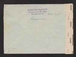 Brief alli. Besetzung EF Mi.934 von Jork bei Hamburg nach Jugoslawien ...