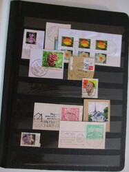 Schöne Sammlung mit zweisprachigen Tagesstempeln Deutsch- Sorbisch. ...