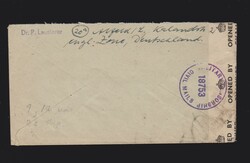 Brief alli. Besetzung Mi.915, 928, 949 von Alfeld vom 5.10.1947 ...