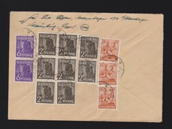 Brief alli. Besetzung Mi.8x 943, 6x 944, 10x 947, 3x 951 als 10fach ...
