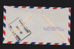 Brief Berlin MeF Mi.86 per Luftpost mit Erstflug Berlin- Caracas ...