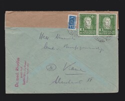 Brief BRD MeF Mi.149 (Paar) von Bergshausen über Kassel 7 vom 30.10 ...