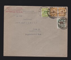 Brief DR Mi.3x 327A, 328A, 329B von Berlin- Wilmersdorf nach ...