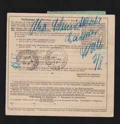 Paketkarte dt. Abstimmungsgebiet Saargebiet Mi.118, 120 von ...