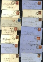 150700: Great Britain, Region Newcastle upon Tyne (NE) - Covers bulk lot