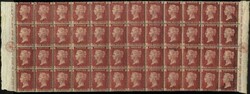 2865140: Great Britain 1854-70 Perforated Line Engraved - Plate number set