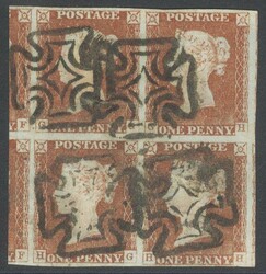 2865120: Gran Bretaña 1841 1d y 2d