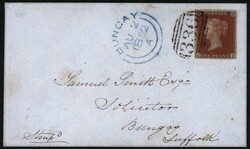 2865120: Gran Bretaña 1841 1d y 2d