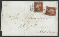 2865120: Gran Bretaña 1841 1d y 2d