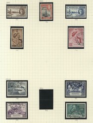 1865-1962 collection on leaves in a SG ring binder with fine ranges ...