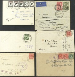 4665: Nigeria - Covers bulk lot