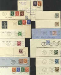 1937 Defin set complete on twelve covers, each dated on the first day ...