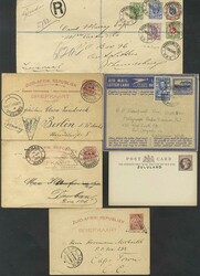 SOUTHERN AFRICA small group of covers/cards comprising two Transvaal ...