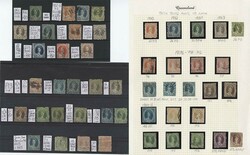 1860-1907 U accumulation on pages and Hagners grouped together from ...