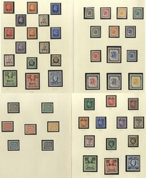 1942-51 range of fine M complete sets from M.E.F 1942 set M1/M5, 1943 ...