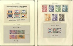 1937-54 collection on leaves with some attractive M issues, incl. ...