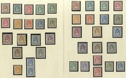 1930-44 fine M collection on leaves incl. 1930 set, 1942 set + set ...