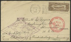 1930 (May 30th) first Europe Pan-Am Zeppelin flight cover to ...